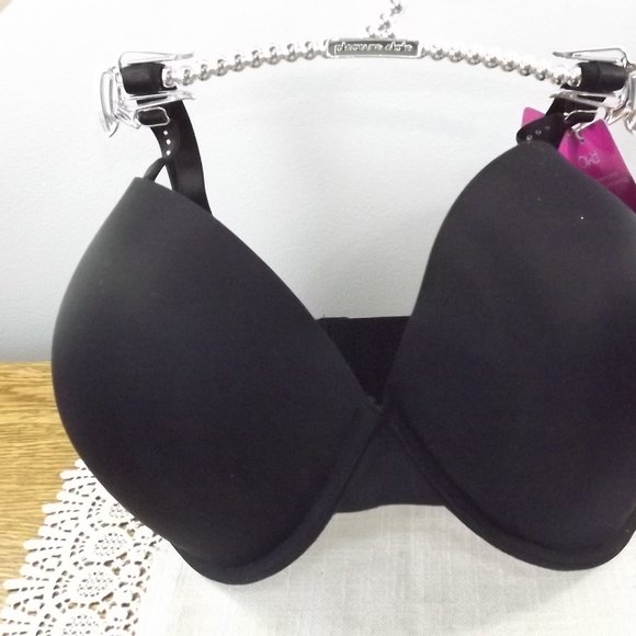Black Plunge Bra 34G,FMO, Multiway Straps - Picture 4 of 10